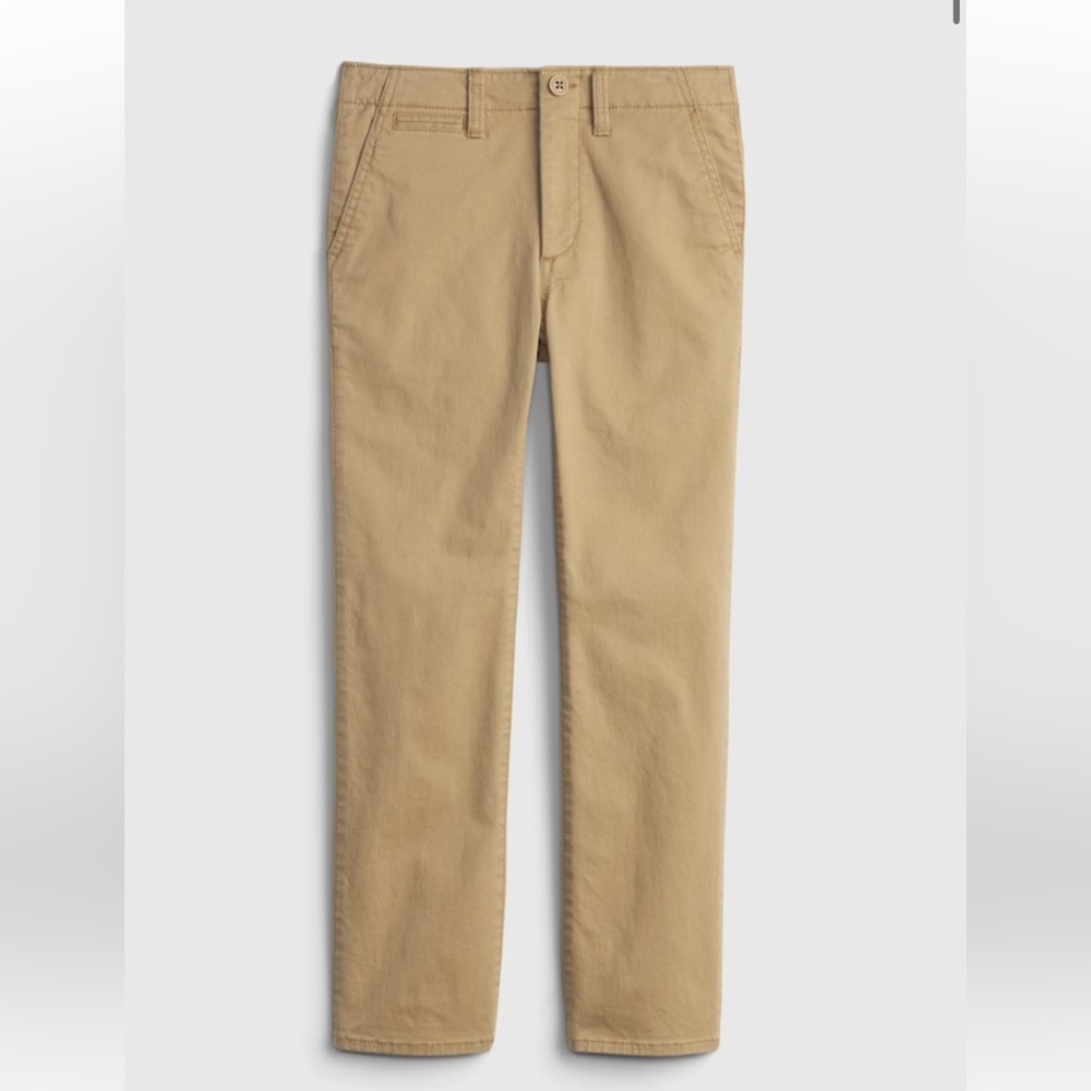 NWT GAP Kids Uniform Lived-In Khakis